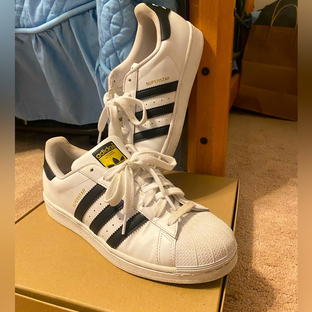 Adidas Superstar Shoes - Cloud White